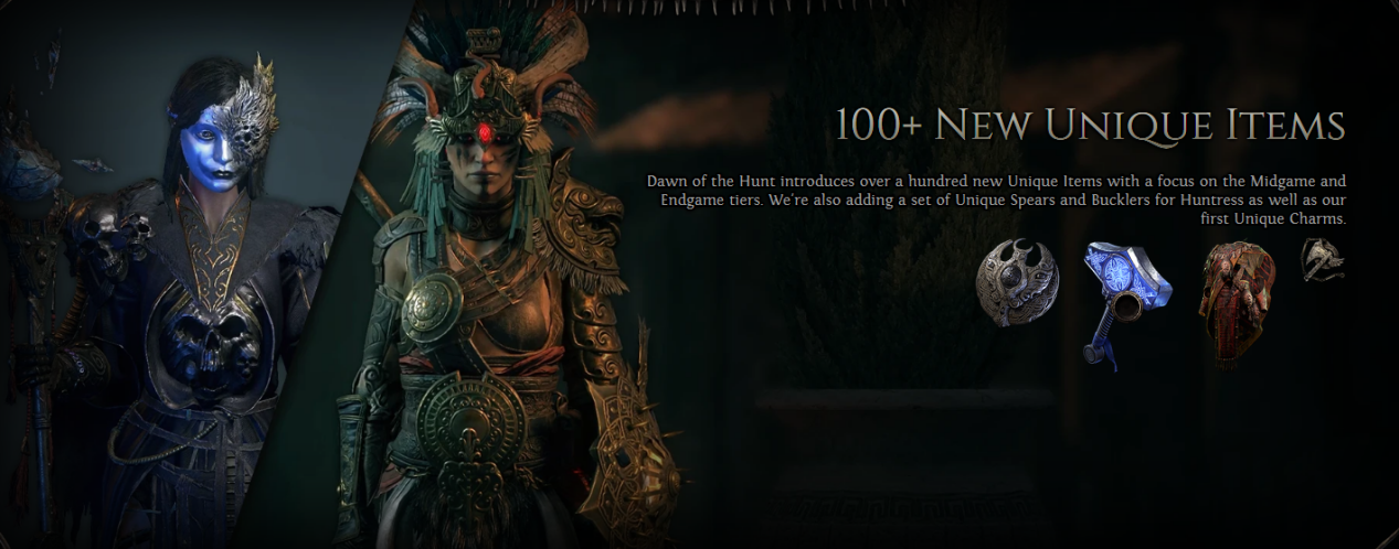 POE 020 NEW ITEMS